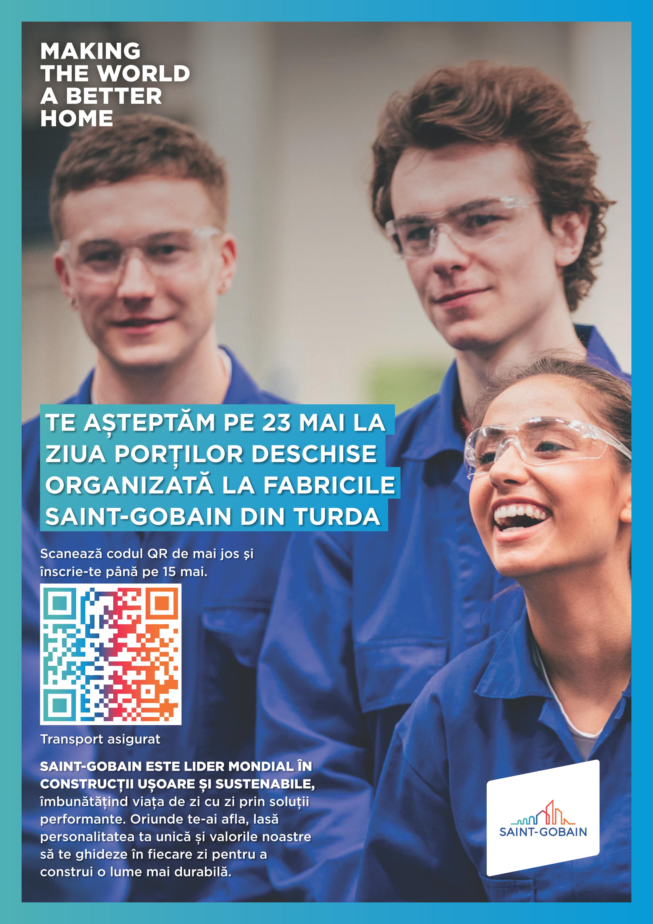 Imagine Ziua Porților Deschise @Saint-Gobain